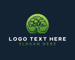 Natural Tree Nature logo