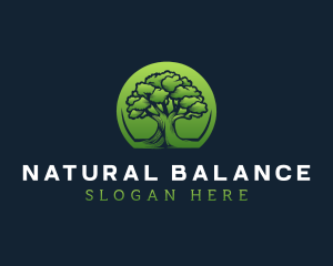 Natural Tree Nature logo
