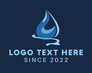 Cleaning Water Droplet  logo