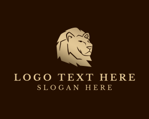 Lion - Gold Lion Boutique logo design