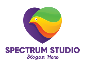 Spa Colorful Bird logo