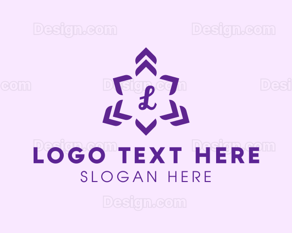 Flower Jewelry Fashion Boutique Logo