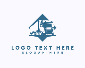 Big Transport Cargo Truck logo