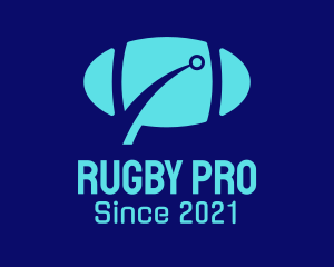 Digital Rugby Ball logo