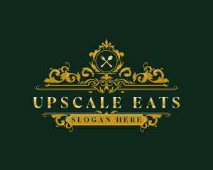 Restaurant Cuisine Cutlery logo design