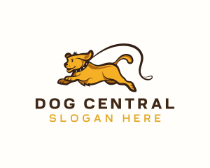 Animal Dog Walker logo design