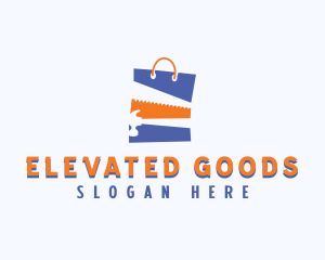 Hardware Tools Shopping Bag logo design