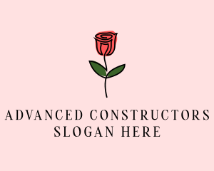 Rose Flower Garden logo design