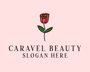 Rose Flower Garden logo design