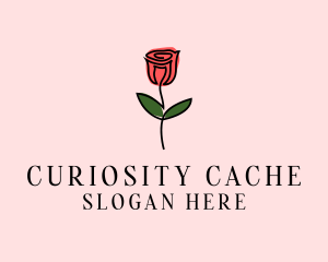 Rose Flower Garden logo design