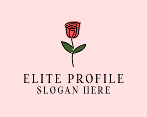 Rose Flower Garden logo design