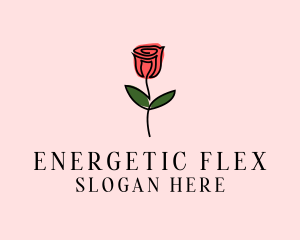 Rose Flower Garden logo design