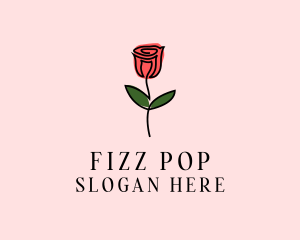 Rose Flower Garden logo design