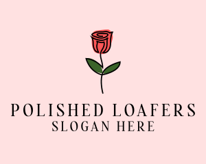 Rose Flower Garden logo design