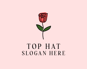 Rose Flower Garden logo design