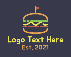 Hamburger Sandwich Diner logo