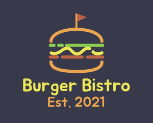 Hamburger Sandwich Diner logo