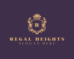 Regal Shield Royalty logo design