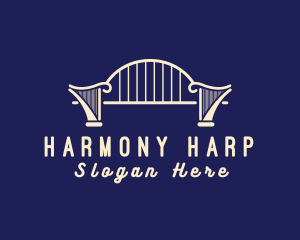 Elegant Harp Bridge logo