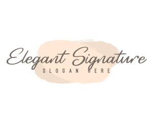 Elegant Beauty Cosmetics logo design