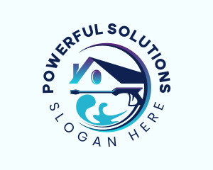 Roof Pressure Washer logo design