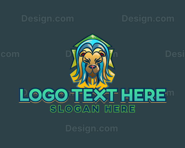 Lion Videogame Hero Logo