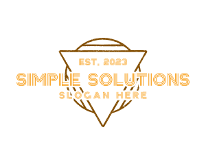 Simple Firm Consultant logo design