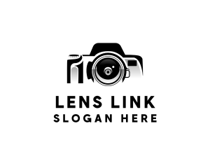 DSLR Camera Photography logo design