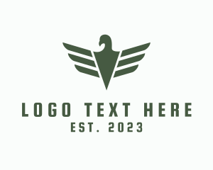 Military Eagle Bird logo