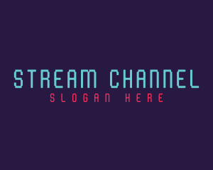 Digital Tech Stream logo design