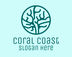 Marine Coral Reef  logo