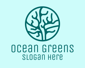 Marine Coral Reef  logo