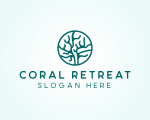 Marine Coral Reef  logo