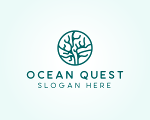 Marine Coral Reef  logo