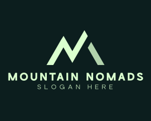 Mountain Outdoor Adventure logo design