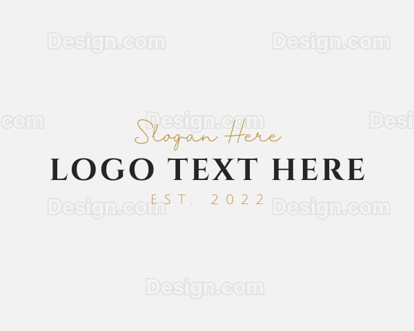 Elegant Luxury Business Logo