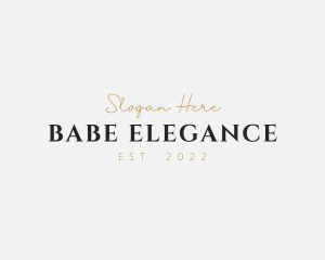 Elegant Luxury Business logo design