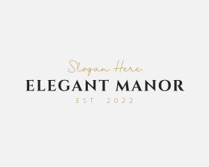 Elegant Luxury Business logo design