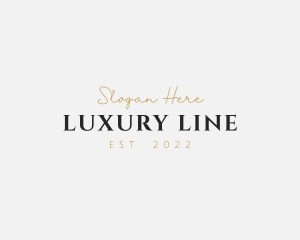 Elegant Luxury Business logo design