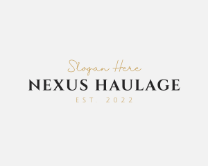 Elegant Luxury Business logo design