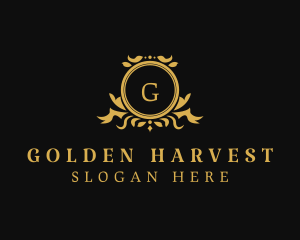 Golden Royal Firm logo design