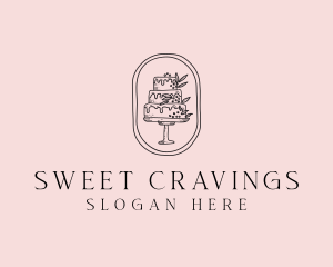 Cake Sweet Bakery logo design