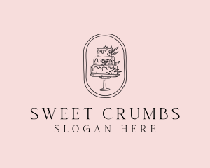 Cake Sweet Bakery logo design