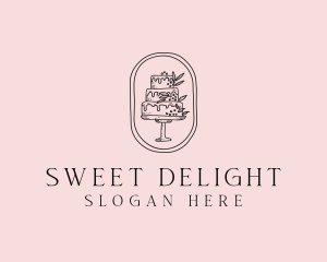 Cake Sweet Bakery logo design