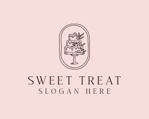 Cake Sweet Bakery logo design