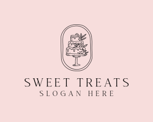 Cake Sweet Bakery logo design