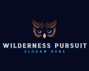 Luminous Owl Eyes logo design