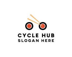 Sushiroll Bike Delivery logo