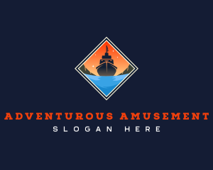 Cruise Ship Adventure logo design