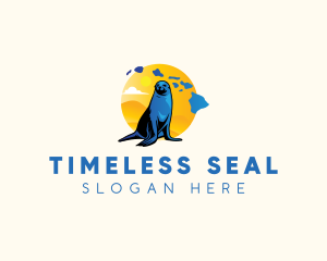 Hawaii Seal Marine logo design